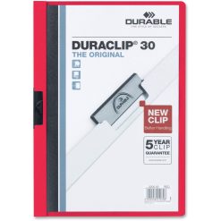 Alternative view of DURABLE DURACLIP Letter Report Cover