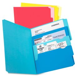 Alternative view of Pendaflex Divide It Up Letter Recycled Top Tab File Folder - 24 / Pack