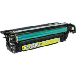 Alternative view of Dataproducts Remanufactured Laser Toner Cartridge CE262A - Yellow - 1 Each