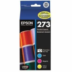 Alternative view of Epson Claria 273 Original Standard Yield Inkjet Ink Cartridge - Multi-pack - Cyan, Magenta, Yellow, Black - 1 Each