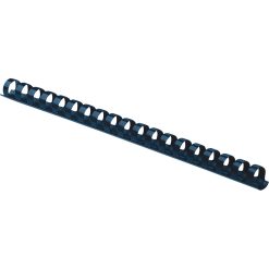 Alternative view of Fellowes Plastic Binding Combs - Navy, 1/4" Diameter- 100 / Pack