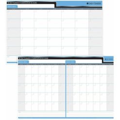 Alternative view of Day-Timer Reversible Flex Planners - Undated, 30/60 Day - Bilingual, 24" x 36"