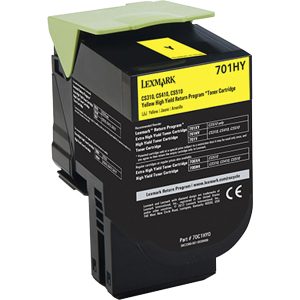 Alternative view of Lexmark Unison 701HY Toner Cartridge