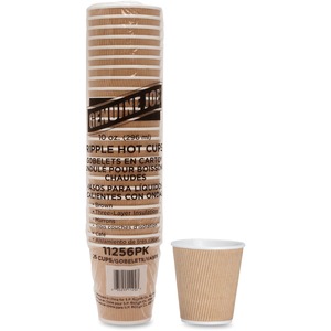 Genuine Joe Ripple Hot Cups - 25 / Pack
