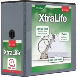 Cardinal? Xtralife ClearVue Locking Slant-D Binder