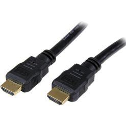 Alternative view of StarTech.com 12ft/3.7m HDMI Cable, 4K High Speed HDMI Cable with Ethernet, Ultra HD 4K 30Hz Video, HDMI 1.4 Cable/HDMI Monitor Cord, Black