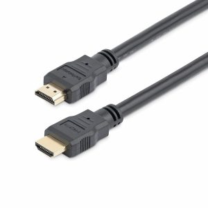 Alternative view of StarTech.com 6ft (2m) HDMI Cable, 4K High Speed HDMI Cable with Ethernet, Ultra HD 4K 30Hz Video, HDMI 1.4 Cable, HDMI Monitor Cord, Black