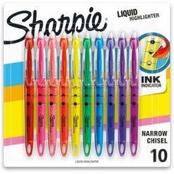 Sharpie Accent Highlighter - Liquid Pen - 10 / Set