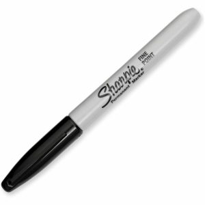 Alternative view of Sharpie Fine Point Permanent Marker - 5 / Pack