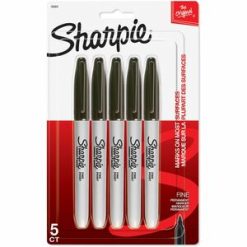 Sharpie Fine Point Permanent Marker - 5 / Pack