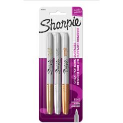 Alternative view of Sharpie Metallic Fine Point Permanent Marker - 3 / SetProduct