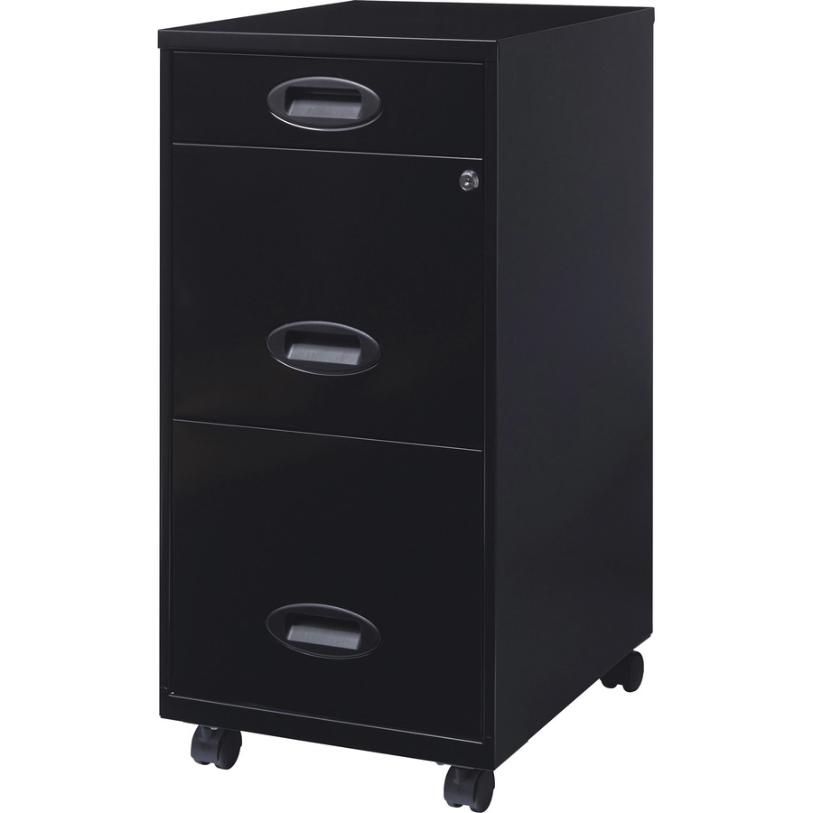 Lorell SOHO 18" 3-Drawer File Cabinet - Image 2