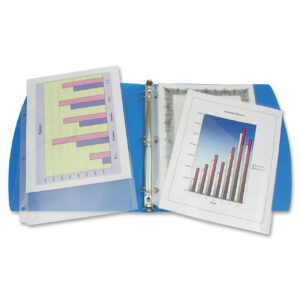 Alternative view of Winnable Clear Slant Binder Pockets - 5 / Pack