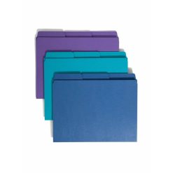 Alternative view of Smead SuperTab 1/3 Tab Cut Letter Recycled Top Tab File Folder - 3 / Pack