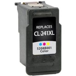 Alternative view of Clover Technologies High Yield Inkjet Ink Cartridge (5208B001, CL-241XL) - Tri-color Pack