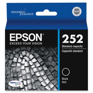 Alternative view of Epson DURABrite Ultra T252120 Original Standard Yield Inkjet Ink Cartridge - Black - 1 Each