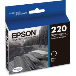 Alternative view of Epson DURABrite Ultra T220120 Original Standard Yield Inkjet Ink Cartridge - Black - 1 Each
