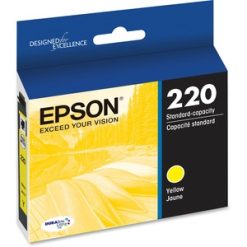 Alternative view of Epson DURABrite Ultra 220 Original Standard Yield Inkjet Ink Cartridge - Yellow - 1 Each