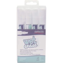 Alternative view of Deflecto Wet Erase Markers - 4 / Pack