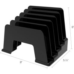 Alternative view of Deflecto Sustainable Office Small Incline Sorter