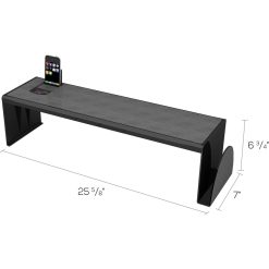 Alternative view of Deflecto Sustainable Office Heavy-Duty Desk Shelf