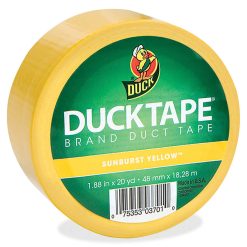 Alternative view of Duck Sunburst Yellow Duct Tape