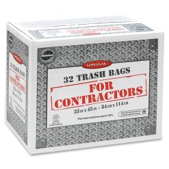 Alternative view of Supersak Contractor Grade 2.20 Mil Trash Bags-32 / Carton
