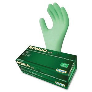 Alternative view of RONCO ALOE Synthetic Disposable Gloves - 100 / Box