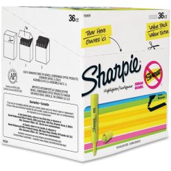 Alternative view of Sharpie SmearGuard Tank Style Highlighters - 36 / PackProduct