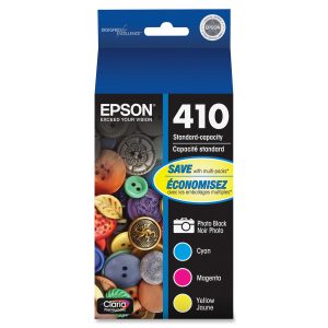 Alternative view of Epson DURABrite Ultra 410 Original Standard Yield Inkjet Ink Cartridge - Photo Black, Cyan, Magenta, Yellow - 4 / Pack
