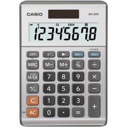 Alternative view of Casio MS80 Desktop Solar Tax Calculator