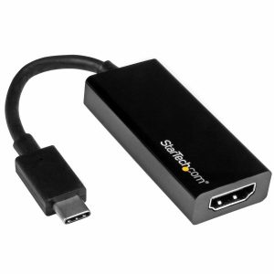 Alternative view of StarTech.com - USB-C to HDMI Adapter - 4K 30Hz - Black - USB Type-C to HDMI Adapter - USB 3.1 - Thunderbolt 3 Compatible
