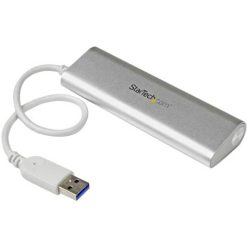Alternative view of StarTech.com 4-Port USB Hub, USB A to 4x USB-A Ports, USB 5Gbps, Bus-Powered, Portable Laptop USB 3.0 Hub