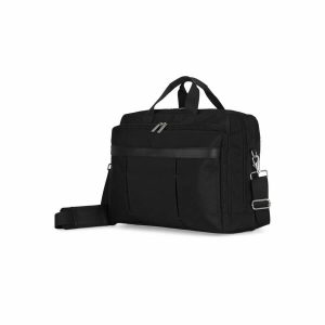 Alternative view of bugatti Executive Carrying Case (Briefcase) for 17" Notebook, File - Black