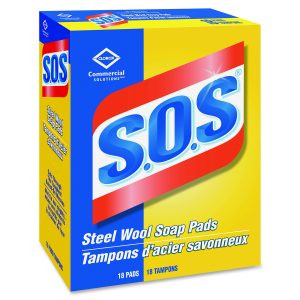 Alternative view of S.O.S Steel Wool Soap Pads - 18 / Box