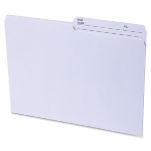 Alternative view of Continental 1/2 Tab Cut Letter Recycled Top Tab File Folder - Quantity 100 / Box