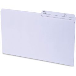 Continental 1/2 Tab Cut Legal Recycled Top Tab File Folder - 100 / Box