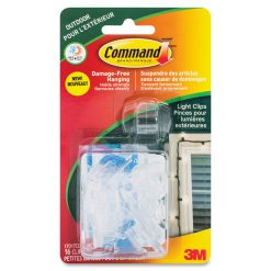 Alternative view of Command Outdoor Light Clips