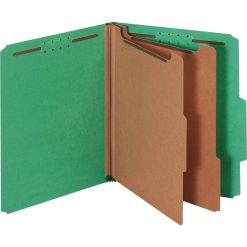 Pendaflex 2/5 Tab Cut Letter Classification Folder - 10 / Box