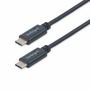 Alternative view of StarTech.com 1m 3 ft USB C Cable - M/M - USB 2.0 - USB-IF Certified - USB-C Charging Cable - USB 2.0 Type C Cable
