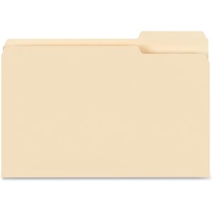 Alternative view of Business Source 1/3 Tab Cut Legal Recycled Top Tab File Folder