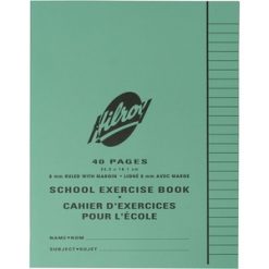 Alternative view of Hilroy Notebook