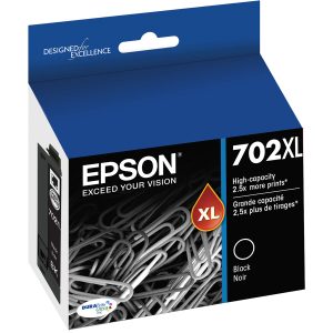Alternative view of Epson DURABrite Ultra T702XL Original High Yield Inkjet Ink Cartridge - Black - 1 Each