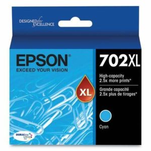 Alternative view of Epson DURABrite Ultra T702XL Original High Yield Inkjet Ink Cartridge - Cyan - 1 Each