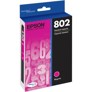 Alternative view of Epson DURABrite Ultra 802 Original Inkjet Ink Cartridge - Magenta - 1 Each
