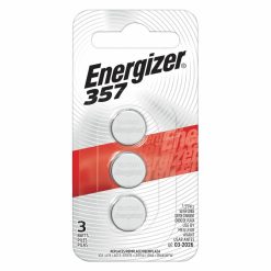 Alternative view of Energizer 357/303, 1.5V Silver Oxide Button Cell Batteries-Quantity 3 / Pack
