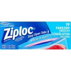Alternative view of Ziploc? Gallon Freezer Bags - 19 / Box