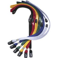 DURABLE Textile Lanyard with Safety Release - 10 / Box