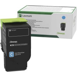 Lexmark Unison Original Standard Yield Laser Toner Cartridge - Cyan - 1 Each