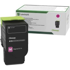 Alternative view of Lexmark Unison Original High Yield Laser Toner Cartridge - Magenta - 1 Each
